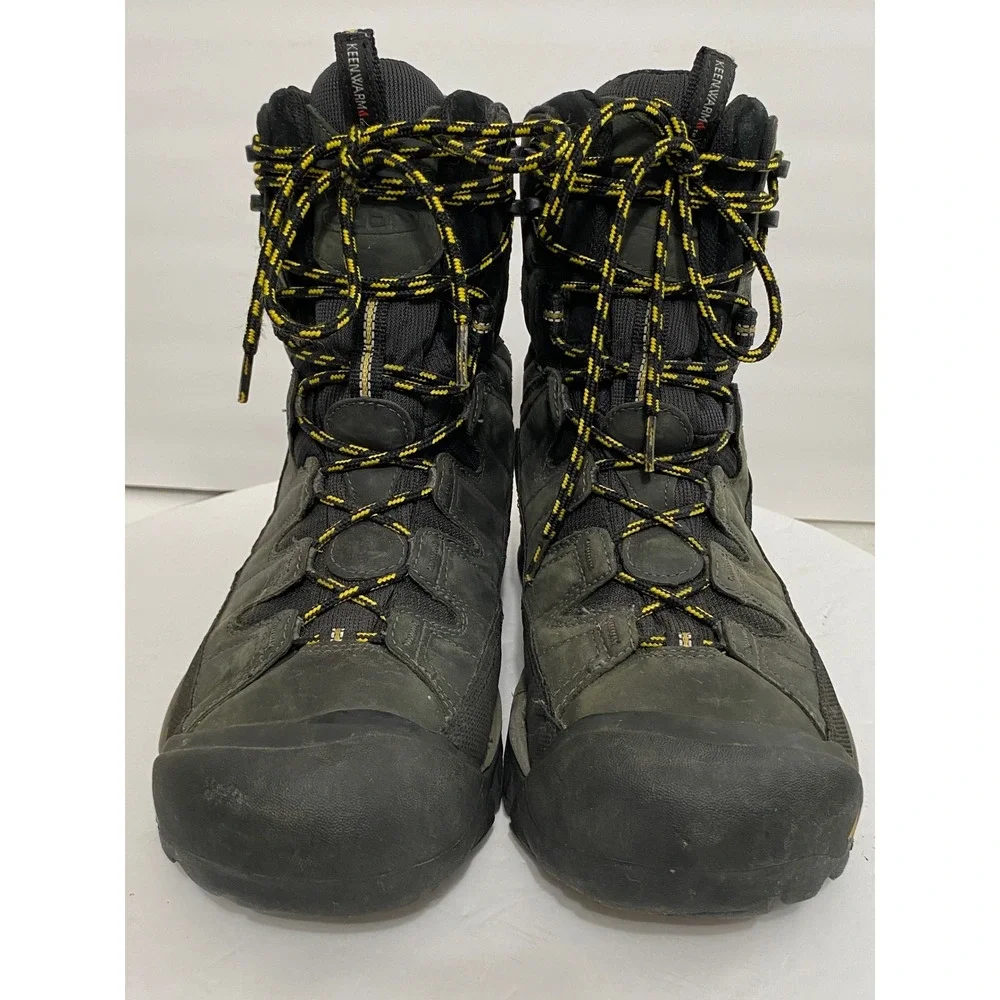 KEEN Summit County Men's 9 Winter Hiking Boots Waterproof Insulated Black